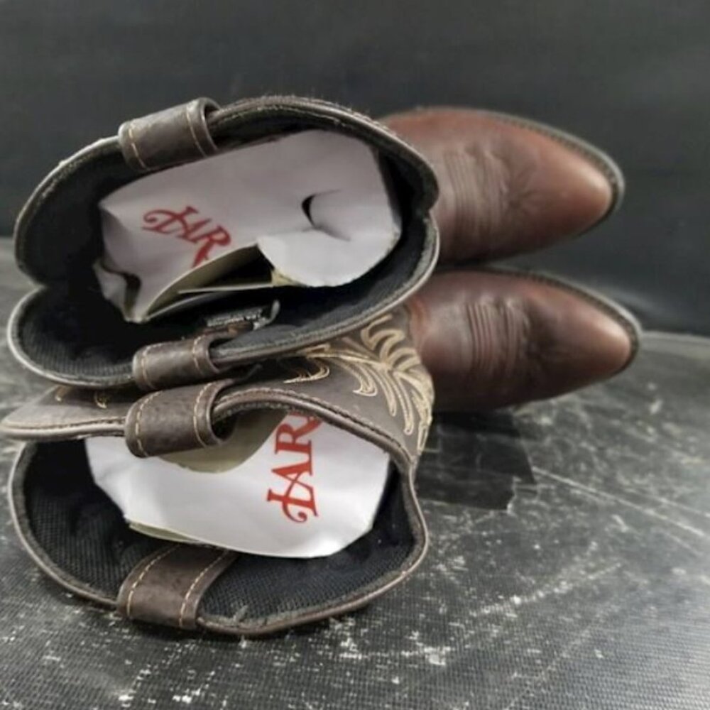 Laredo Womens Kelli 5752 Brown Embroidered Cowgirl Western Boot Size US 7W - Picture 6 of 10